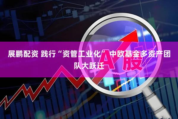 展鹏配资 践行“资管工业化” 中欧基金多资产团队大跃迁