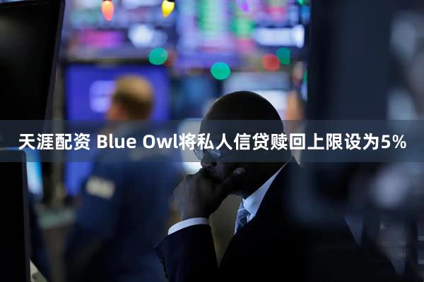天涯配资 Blue Owl将私人信贷赎回上限设为5%